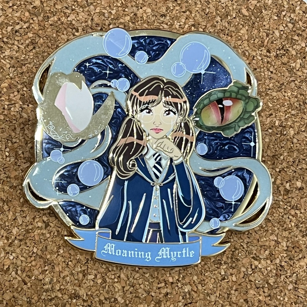 Rare Harry Potter Themed / Moaning Myrtle Human 3.5 Inch Pin 🐍